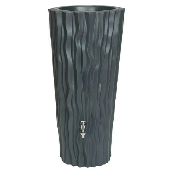 BAUHAUS Regentonne Alana 160 L, Anthrazit 1