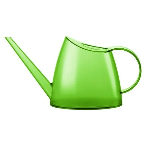 BAUHAUS Poétic Fuchsia Gießkanne Transparent/Limettengrün, 1,5 L 1