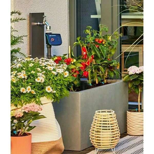 BAUHAUS Gardena Micro-Drip Start-Set Terrasse Geeignet Für: Topfpflanzen, Quick & Easy-Verbindungstechnik 4