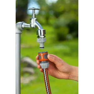 BAUHAUS Gardena Schlauchverbinder 2 -tlg., Passend Für: ½″-Schläuche Ø 13 Mm & ⁵⁄₈″-Schläuche Ø 15 Mm 10
