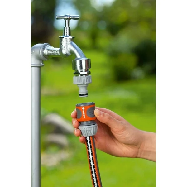 BAUHAUS Gardena Schlauchverbinder 2 -tlg., Passend Für: ½″-Schläuche Ø 13 Mm & ⁵⁄₈″-Schläuche Ø 15 Mm 4