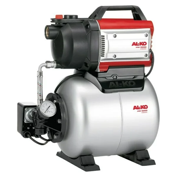 BAUHAUS AL-KO Classic Hauswasserwerk 3000 Max. Fördermenge: 3.100 L/h, Max. Druck: 2,8 Bar 1