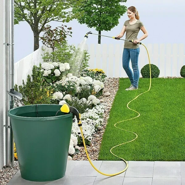 BAUHAUS Kärcher Regenfasspumpe Barrel BP 1 400 W, 3.800 L/h 3